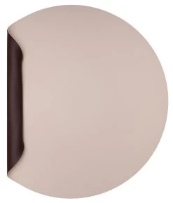 Jay Hill Placemats - Vegan Leer - Bruin / Zand - Dubbelzijdig - ø 38 Cm - 6 Stuks -Westmark Winkel CL.117991 4