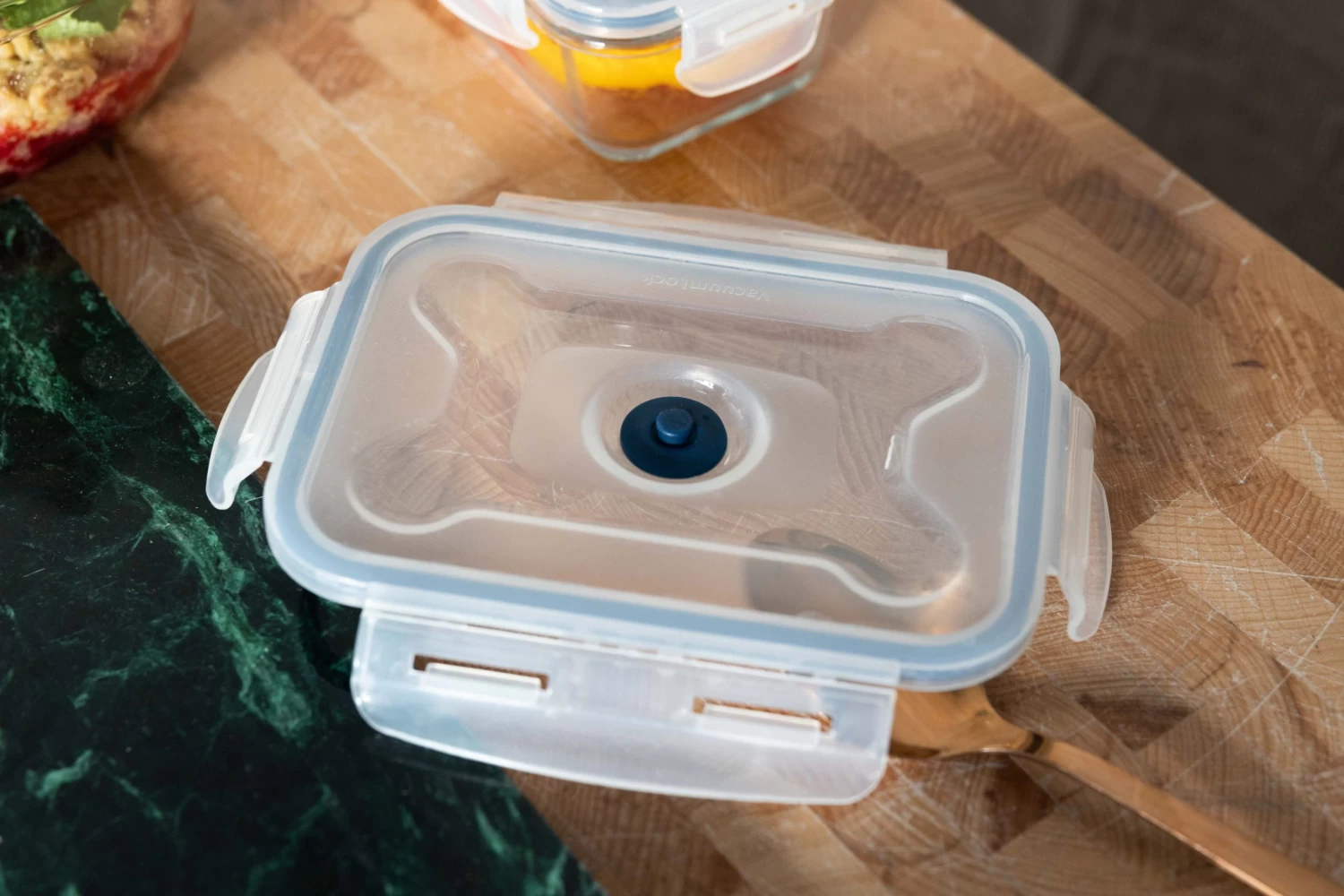 Sareva Vacuum Ovenschalen / Vershoudbakjes - Hittebestendid Glas - 3 Delige Set / 485 Ml + 970 Ml 6 Sareva Vacuum Ovenschalen / Vershoudbakjes - Hittebestendid Glas - 3 Delige Set / 485 Ml + 970 Ml - Afbeelding 4