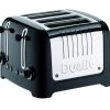 Dualit Broodrooster Lite - 4 Sleuven - Black - D46225 -Westmark Winkel D46225 001 Lite 4slot zwart 536mb