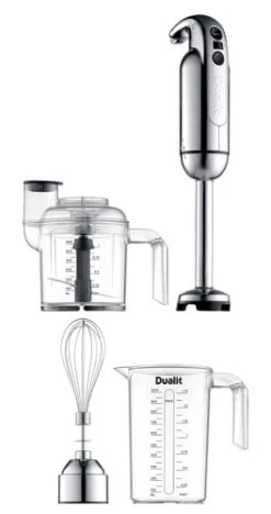 Dualit Staafmixer Set - 3-delig - Zilver - D88930 10 Dualit Staafmixer Set - 3-delig - Zilver - D88930 -Westmark Winkel D88930 002 Staafmixer lang 264x500 1