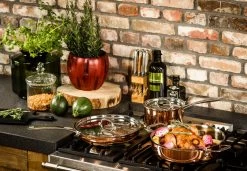 DUCQ Steelpan Met Deksel - Koper - ø 16 Cm / 1.5 Liter 12 DUCQ Steelpan Met Deksel - Koper - ø 16 Cm / 1.5 Liter -Westmark Winkel DUCQ 030