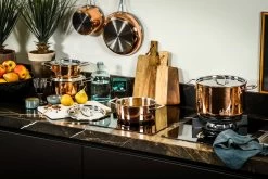 DUCQ Steelpan Met Deksel - Koper - ø 16 Cm / 1.5 Liter 15 DUCQ Steelpan Met Deksel - Koper - ø 16 Cm / 1.5 Liter -Westmark Winkel DUCQ 037