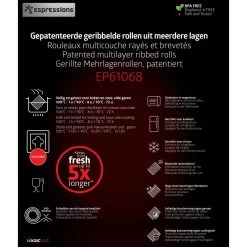 Espressions Vacumeerfolie 600 X 20 Cm - 2 Stuks - Geschikt Voor Foodsaver -Westmark Winkel EP61068 621c985a59d0a2.25566617 1