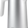 Zwilling Waterkoker Enfinigy - 1850 W - Zilver/Wit - 1 Liter 1 Zwilling Waterkoker Enfinigy - 1850 W - Zilver/Wit - 1 Liter -Westmark Winkel Electric Kettle 1 0L 53105 0 silver 01