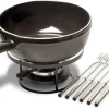 Emile Henry Fondue Set - Fusain 2 Emile Henry Fondue Set - Fusain -Westmark Winkel Emile Henry Fondue set Fusain