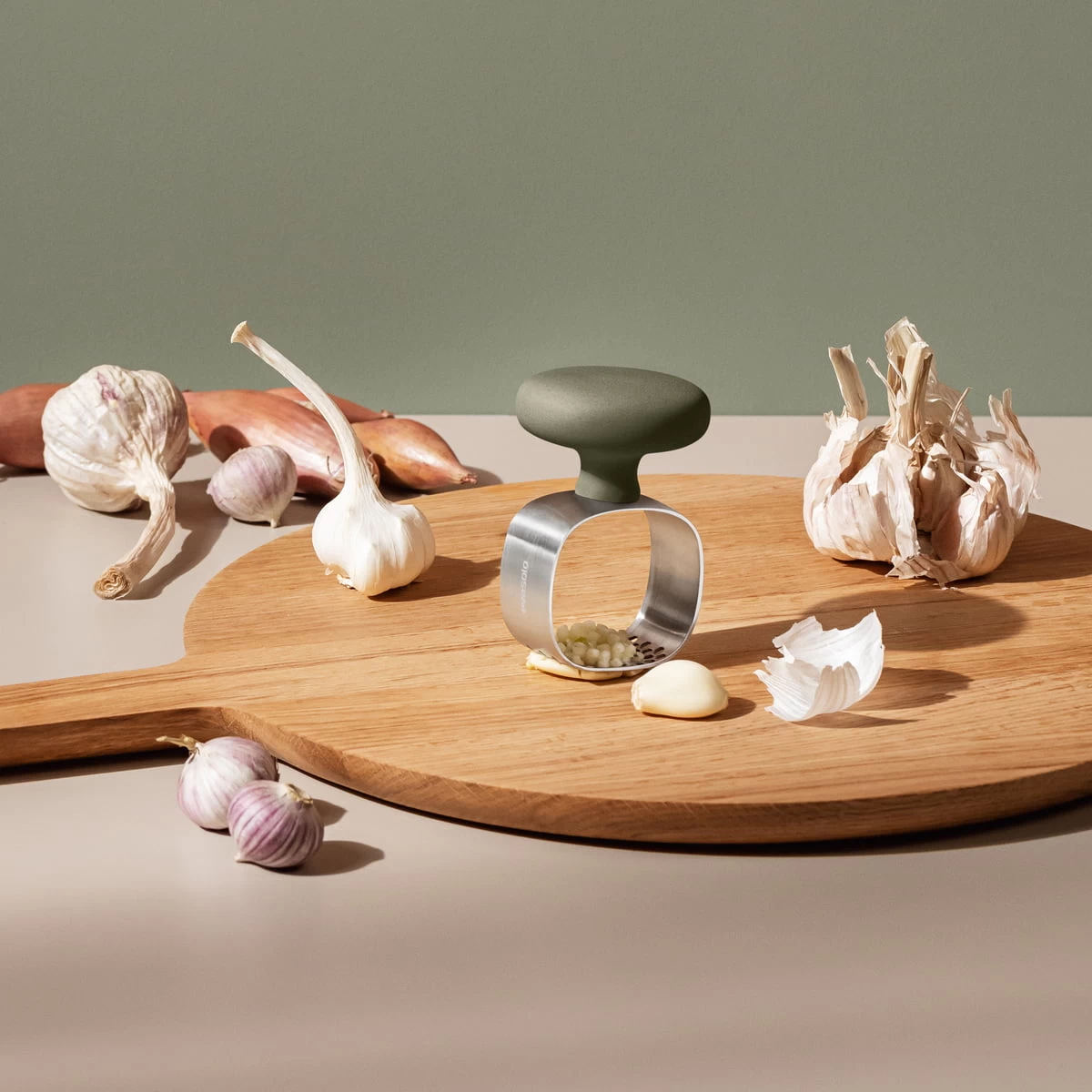 Eva Solo Knoflookpers Green Tools 4 Eva Solo Knoflookpers Green Tools - Afbeelding 2