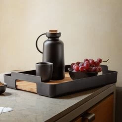 Eva Solo Thermoskan Silhouette Zwart 1 Liter 9 Eva Solo Thermoskan Silhouette Zwart 1 Liter -Westmark Winkel Eva Solo Nordic Kitchen Serviertablett rechteckig Eiche schwarz Situation