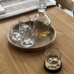 Liiton Whiskey Set Mount Everest - 5 Delige Set -Westmark Winkel Everest Whiskey Set Clear