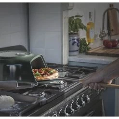 Fernus & Friends Pizza Oven - Voor Fornuis - Duck Green - Voor ø 26 Cm Pizza's -Westmark Winkel Fernus Pizza Groen