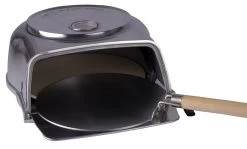 Fernus & Friends Pizza Oven - Voor Fornuis - Pure Polished Aluminium - Voor ø 26 Cm Pizza's -Westmark Winkel Fernus zilver 5a