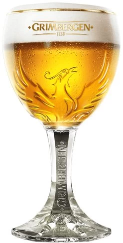Grimbergen Bierglazen Op Voet - 330 Ml - 6 Stuks -Westmark Winkel Grimbergen glas nieuw 1 stuk 1