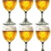 Grimbergen Bierglazen Op Voet - 330 Ml - 6 Stuks -Westmark Winkel Grimbergen glas nieuw 6 stuks