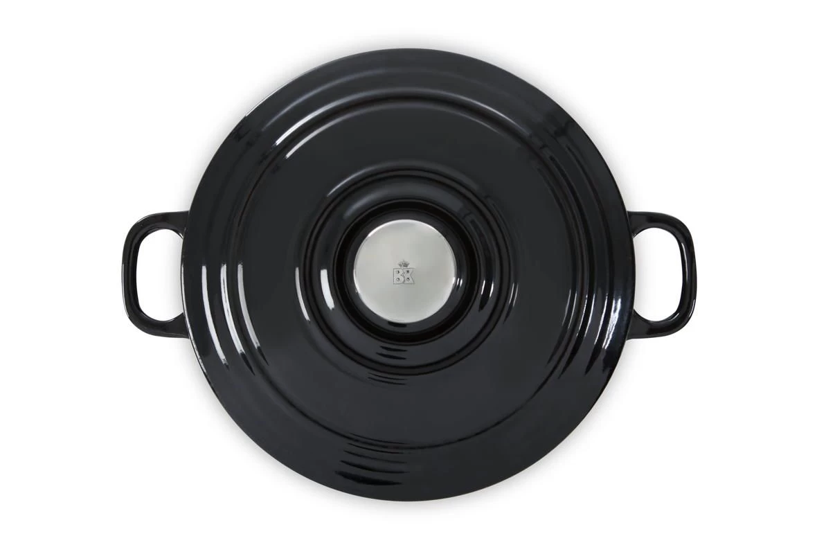 BK Braadpan Bourgogne - Jet Black - ø 24 Cm / 4.2 Liter 5 BK Braadpan Bourgogne - Jet Black - ø 24 Cm / 4.2 Liter - Afbeelding 3
