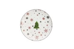 Studio Tavola Kerstservies - Porselein - Rood - 18-delig / 6 Personen -Westmark Winkel HIT Kerstservies Rood 03