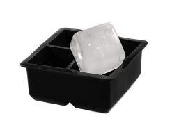 Sareva IJsblokjesvorm - 4 Grote Ijsblokjes - Siliconen - Easy Release - Herbruikbaar -Westmark Winkel Ijsblokjes gevuld 4stuks 1