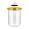 Alessi Voorraadpot Twergi - ES16/100 1 - Geel - ø 12 Cm / 1 Liter - Door Ettore Sotsass -Westmark Winkel Jar 100 Y