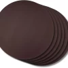Jay Hill Placemats - Vegan Leer - Bruin / Zand - Dubbelzijdig - ø 38 Cm - 6 Stuks 2 Jay Hill Placemats - Vegan Leer - Bruin / Zand - Dubbelzijdig - ø 38 Cm - 6 Stuks -Westmark Winkel Jay Hill Placemats 20