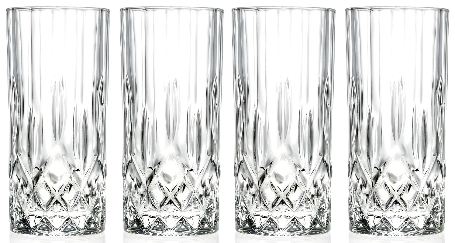 Cookinglife Longdrinkglazen Moray - 350 Ml - 4 Stuks 3 Cookinglife Longdrinkglazen Moray - 350 Ml - 4 Stuks