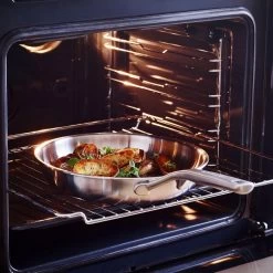 KitchenAid Koekenpan - Multi-Ply RVS - ø 24 Cm - Zonder Anti-aanbaklaag -Westmark Winkel KA Koekenpan Multiply Stainless 4 1