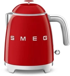 SMEG Waterkoker Mini - 1400 W - Rood - 800 Ml - 3 Kops - KLF05RDEU