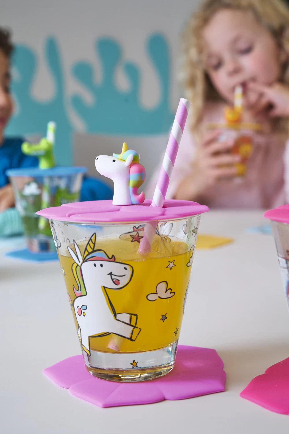 Leonardo Kinderglas Set Bambini Unicorn 215 Ml - 3-Delig 6 Leonardo Kinderglas Set Bambini Unicorn 215 Ml - 3-Delig - Afbeelding 4