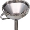 KitchenCraft Trechter RVS - ø 13 Cm 2 KitchenCraft Trechter RVS - ø 13 Cm -Westmark Winkel Kitchen Craft trechter met los zeefje 13cm rvs