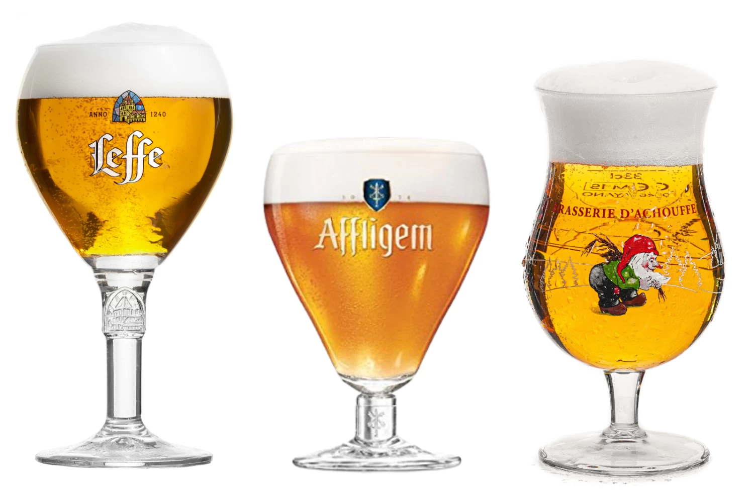 Bierglazen Cadeau Set - 3 Stuks 3 Bierglazen Cadeau Set - 3 Stuks