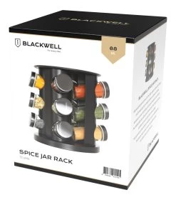 Blackwell Kruidenrek / Kruidencarrousel - Inclusief 12 Kruidenpotjes - Zwart -Westmark Winkel Kruidenrek 12 units zwart Current View