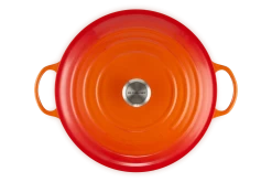 Le Creuset Braadpan Signature - Marmite - Oranjerood - ø 32 Cm / 7 Liter -Westmark Winkel LC 20200117 HL PS FS 21114320900430 004