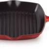 Le Creuset Grillpan Signature - Kersenrood - 26 X 26 Cm - Geëmailleerde Anti-aanbaklaag -Westmark Winkel LC 20200506 HL PS FS 20183260600422 002