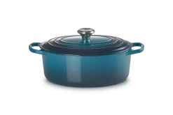Le Creuset Braadpan Signature - Ovaal - Deap Teal - ø 29 Cm / 4.7 Liter 12 Le Creuset Braadpan Signature - Ovaal - Deap Teal - ø 29 Cm / 4.7 Liter -Westmark Winkel LC 20210125 HL PS FS 21178296422430 001