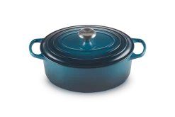 Le Creuset Braadpan Signature - Ovaal - Deap Teal - ø 29 Cm / 4.7 Liter 13 Le Creuset Braadpan Signature - Ovaal - Deap Teal - ø 29 Cm / 4.7 Liter -Westmark Winkel LC 20210125 HL PS FS 21178296422430 002