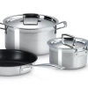 Le Creuset 3- Delige Pannenset 3-ply - RVS - Inductie - Koekenpan, Kookpan & Steelpan - Inclusief 2 Deksels 2 Le Creuset 3- Delige Pannenset 3-ply - RVS - Inductie - Koekenpan, Kookpan & Steelpan - Inclusief 2 Deksels -Westmark Winkel LC 20210610 ZS PS FS 53808000010050 001 2