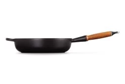 Le Creuset Hapjespan Signature - Mat Zwart - ø 28 Cm / 3.6 Liter- Geëmailleerde Anti-aanbaklaag -Westmark Winkel LC 20210721 HL PS FS 20259280000422 003