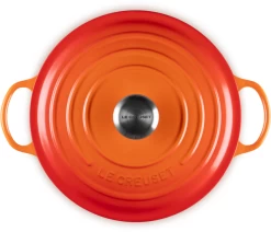 Le Creuset Braadpan Signature - Marmite - Oranjerood - ø 26 Cm / 4.1 Liter -Westmark Winkel LC 20231107 HL PS FS 21114260900430 004