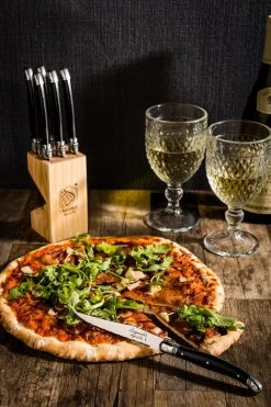 Laguiole Style De Vie Steakmessen Premium Line Zwart 6 Stuks -Westmark Winkel Laguiole Premium Line steakmessen 18 mm sf Gr 5