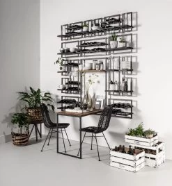 D-Bodhi Wijnrek Winemate - Black- 8 Flessen -Westmark Winkel Large Shelfmate Black sf4 DTP 19 2