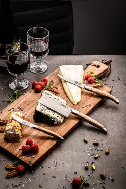 Laguiole Style De Vie Kaasmessen / Kaasmessenset Luxury Line Eikenhout - 3 Stuks 9 Laguiole Style De Vie Kaasmessen / Kaasmessenset Luxury Line Eikenhout - 3 Stuks -Westmark Winkel LuxKaasEikStone 5