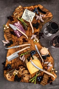 Laguiole Style De Vie Kaasmessen / Kaasmessenset Luxury Line Eikenhout Stonewash - 3 Stuks 14 Laguiole Style De Vie Kaasmessen / Kaasmessenset Luxury Line Eikenhout Stonewash - 3 Stuks -Westmark Winkel LuxKaasV2EikStone 5