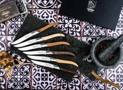 Laguiole Style De Vie Steakmessen Luxury Line 6 Stuks -Westmark Winkel Luxury line steakmessen gemengd hout sf gr 3