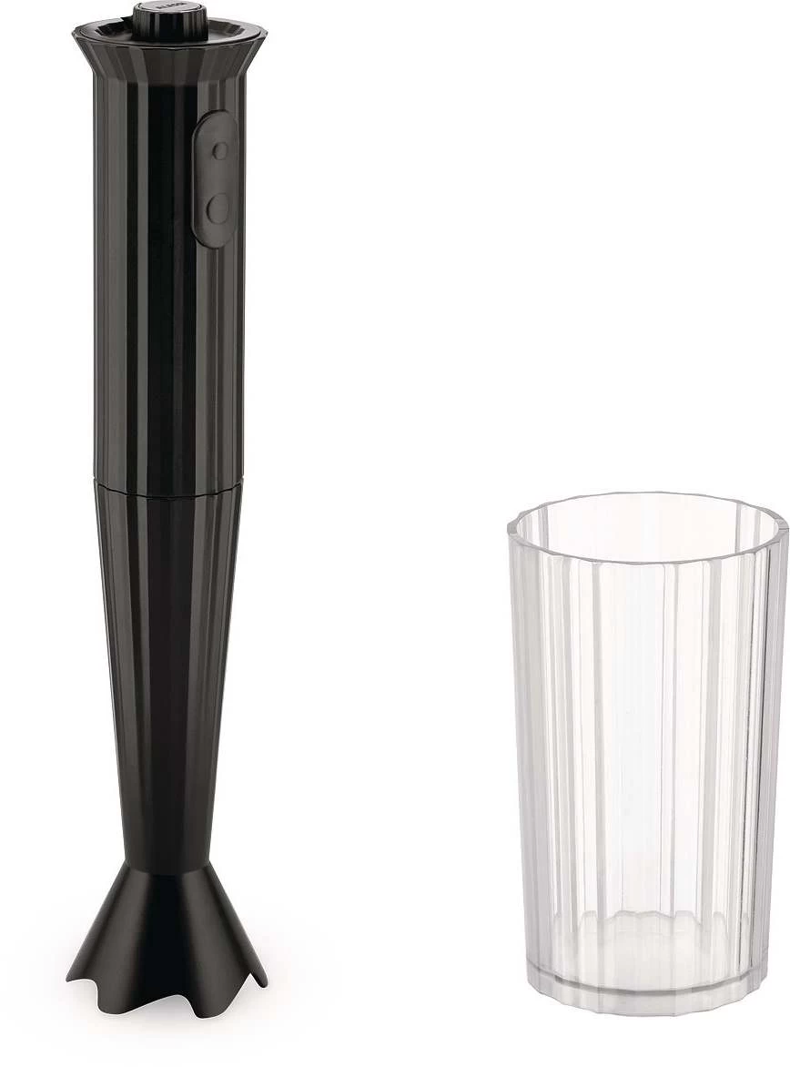 Alessi Staafmixer Plissé - 2 Standen - Zwart - Michele De Lucchi - MDL10 B 3 Alessi Staafmixer Plissé - 2 Standen - Zwart - Michele De Lucchi - MDL10 B