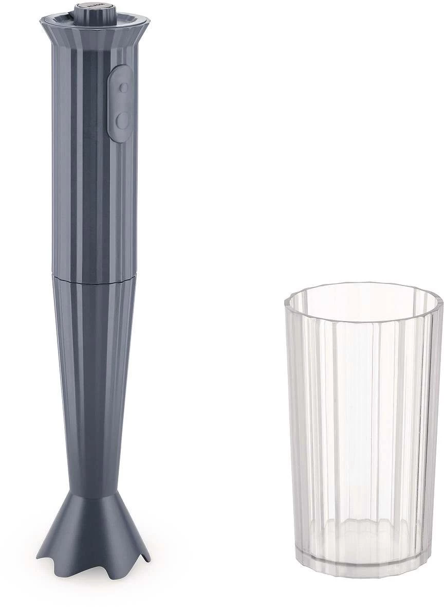Alessi Staafmixer Plissé - 2 Standen - Grijs - Michele De Lucchi - MDL10 G 3 Alessi Staafmixer Plissé - 2 Standen - Grijs - Michele De Lucchi - MDL10 G