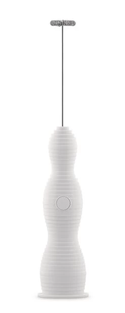 Alessi Melkopschuimer - Oplaadbaar - Pulcina - MDL11 W - Wit - Door Michele De Lucchi