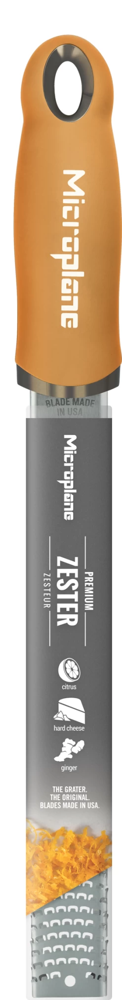 Microplane Rasp Premium Classic - Fijn - Mustard Yellow -Westmark Winkel Microplane Premium Classic 46623 Zester Mustard Yellow decall