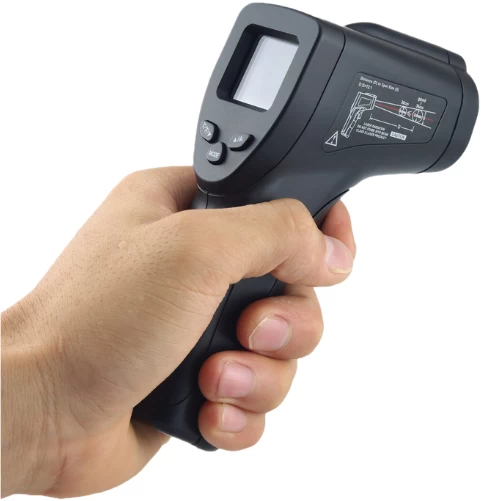 Nero Cooking Infrarood Laser Thermometer -50 ~ 550 °C Voor Pizza Ovens 6 Nero Cooking Infrarood Laser Thermometer -50 ~ 550 °C Voor Pizza Ovens - Afbeelding 4