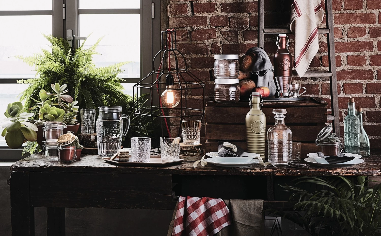 Bormioli Rocco Beugelfles / Weckfles Officina 1825 - Antraciet - 1.2 Liter 5 Bormioli Rocco Beugelfles / Weckfles Officina 1825 - Antraciet - 1.2 Liter - Afbeelding 3