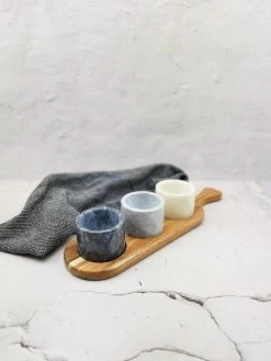 Jay Hill Serveerplank - Met Marmeren Schaaltjes - 37 X 11 Cm 10 Jay Hill Serveerplank - Met Marmeren Schaaltjes - 37 X 11 Cm -Westmark Winkel PSX 20220429 164757