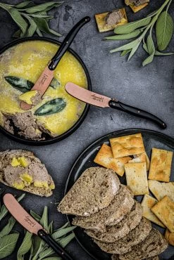 Laguiole Style De Vie Botermessen Prestige Line Koper - 4 Stuks -Westmark Winkel PresBoterKopZw 1