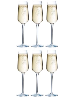 Chef & Sommelier Champagneglazen Sublym Flute - 210 Ml - 6 Stuks