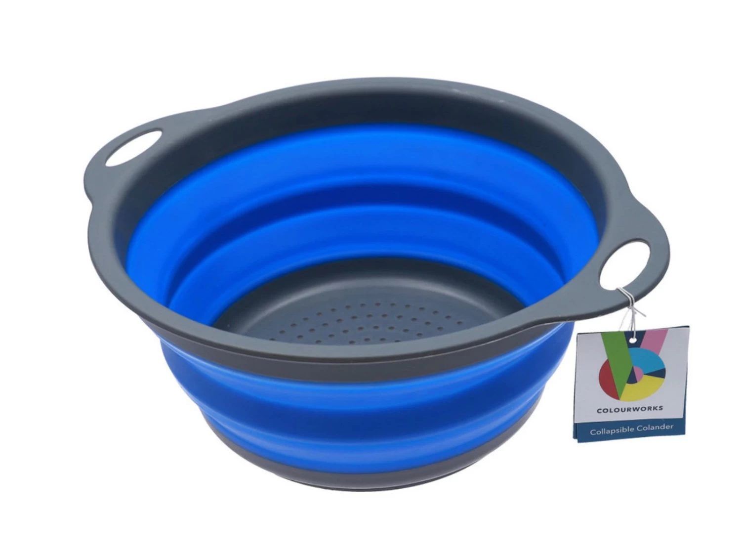 Colourworks Vergiet Blauw - ø 24 Cm 4 Colourworks Vergiet Blauw - ø 24 Cm - Afbeelding 2